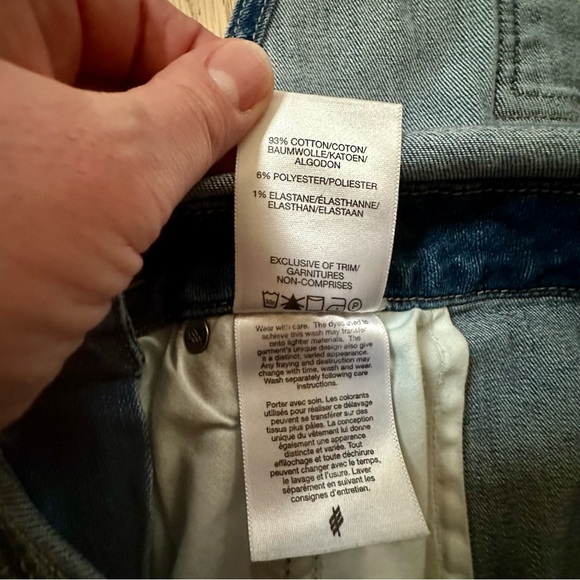 Silver Jeans Distressed Slim Leg Overalls - Picture 11 of 11